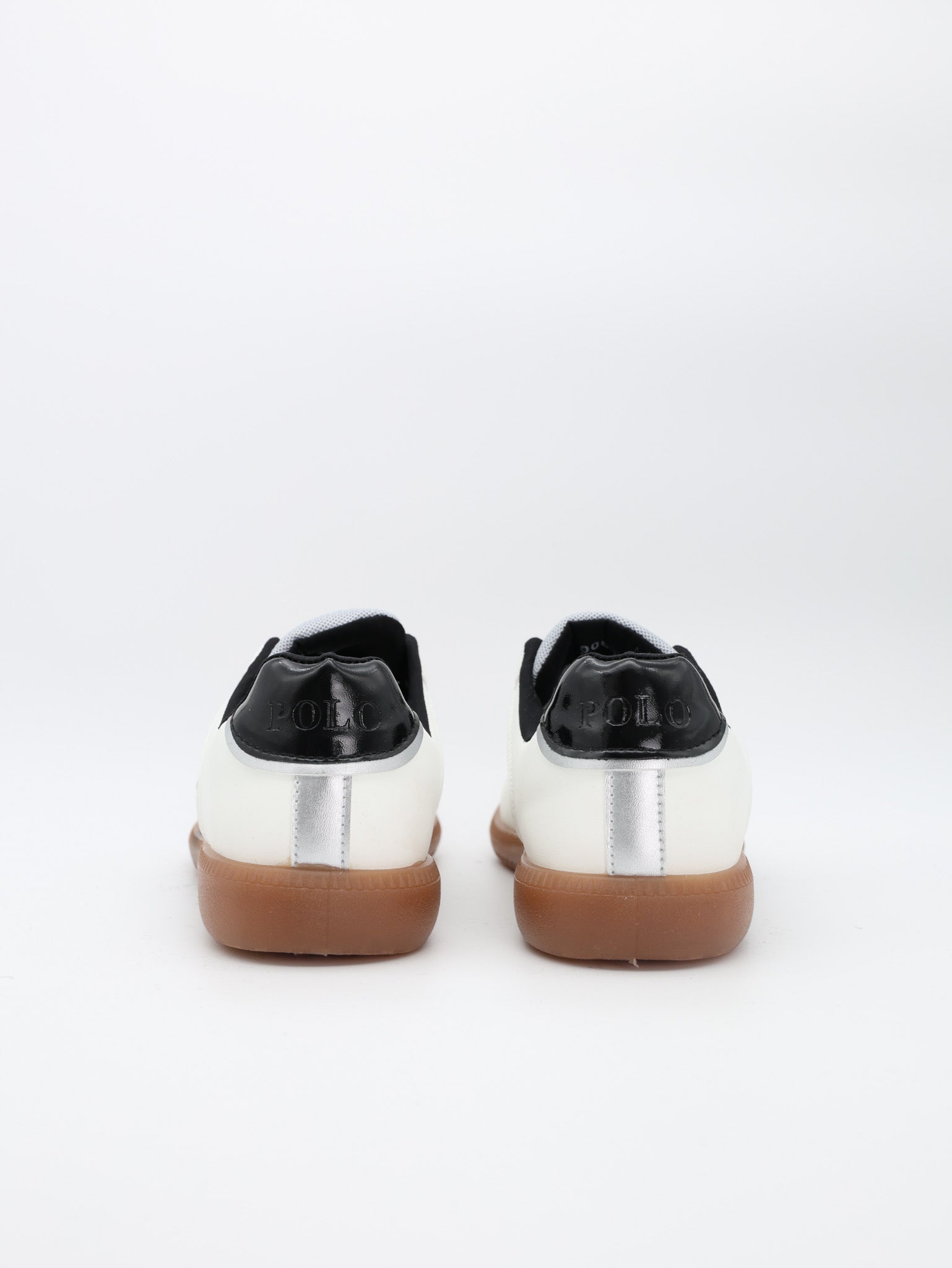 Polo Ladies Sneakers Side Flash Retro White